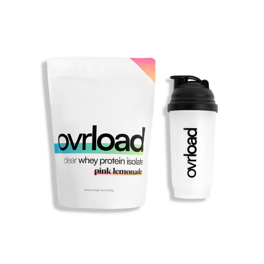 overload clear whey bundle