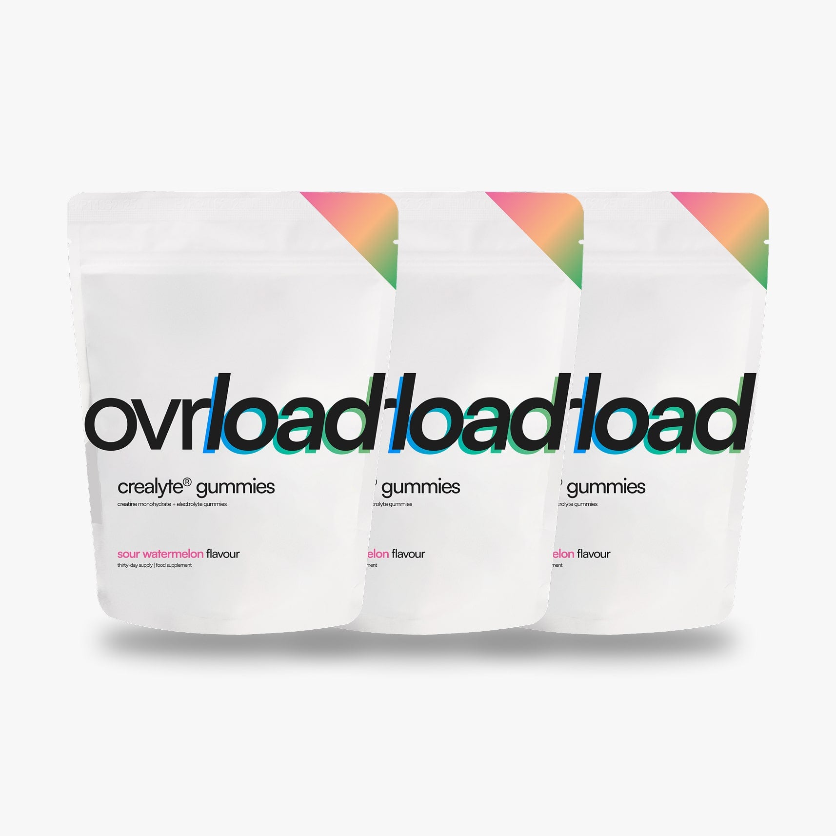 ovrload crealyte® gummies - sour watermelon